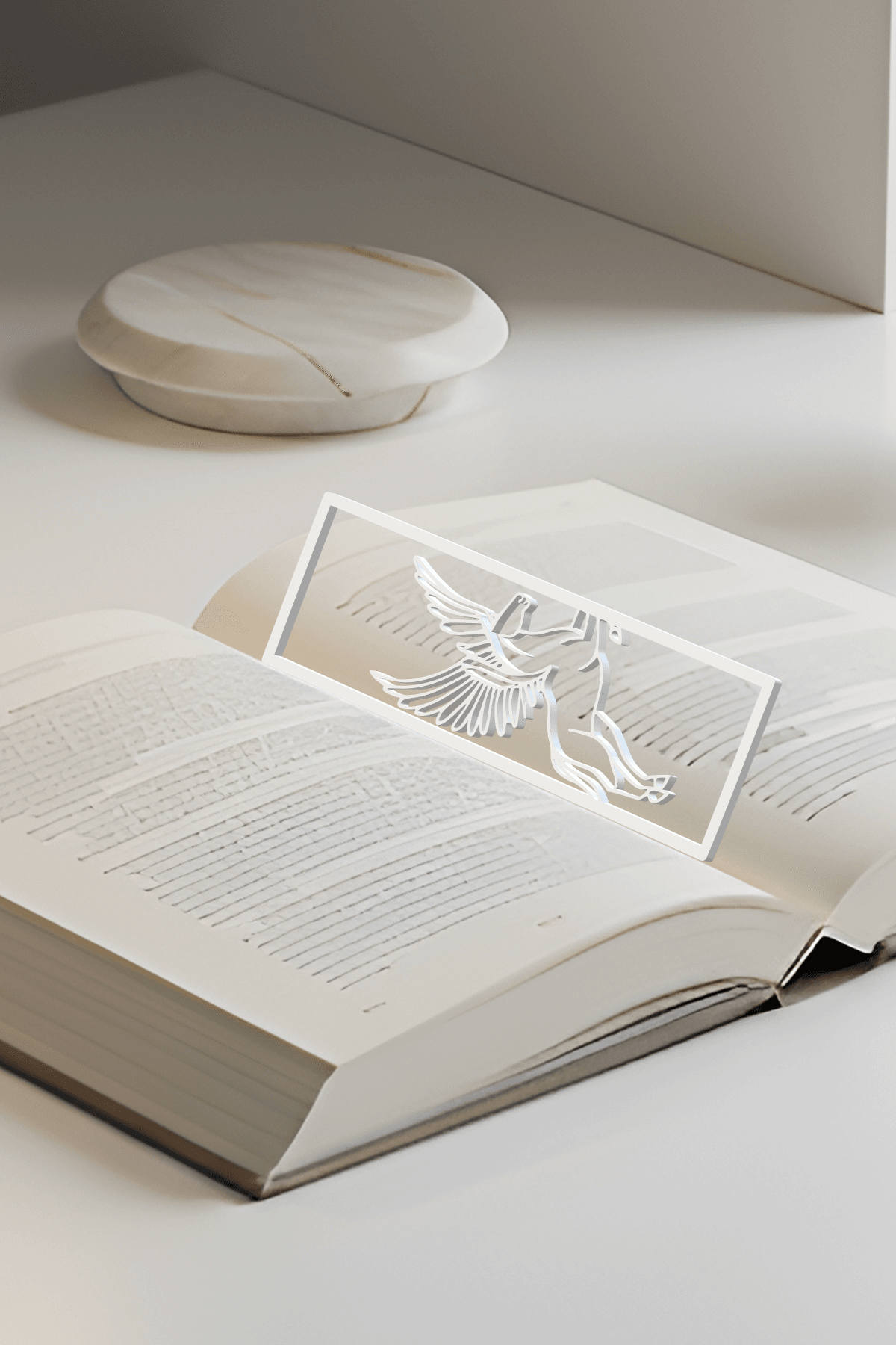 Pegasus Bookmark, Gift Idea 3d model
