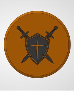 Fighter Dice Container And Tray Threaded 3d model
