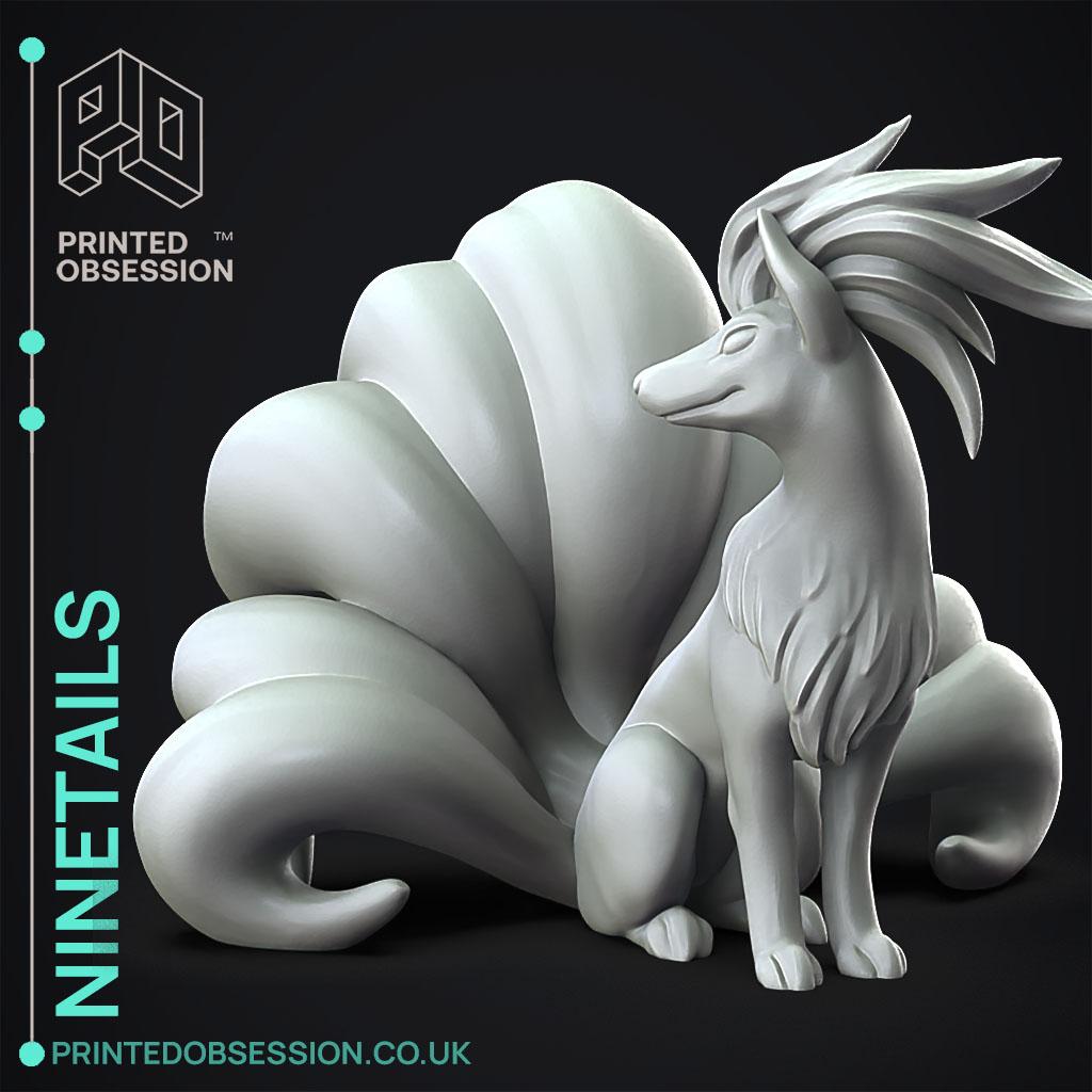 Ninetails  3d model