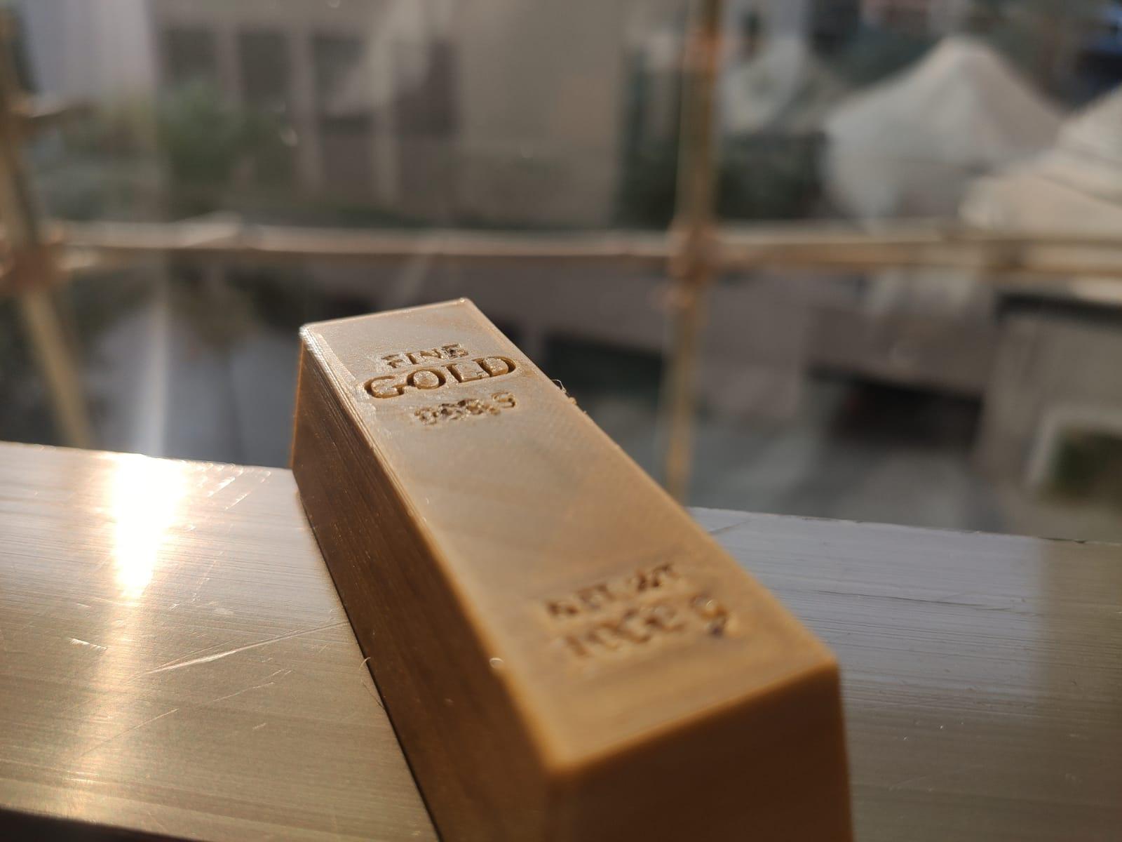 Gold Brick 3d model