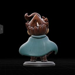 Mini Guardian of the Ember Realm 3d model