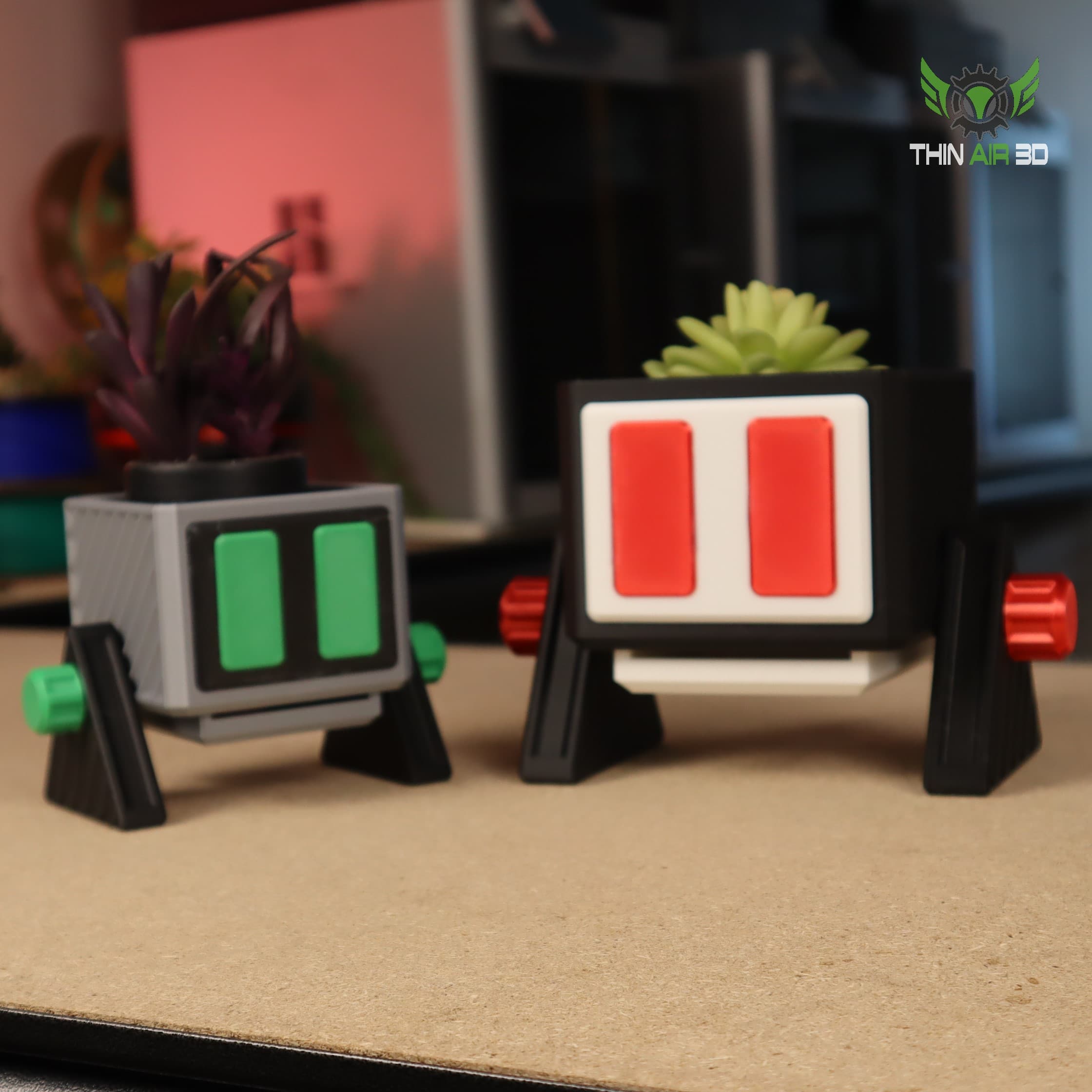 Droid Planter #2 3d model