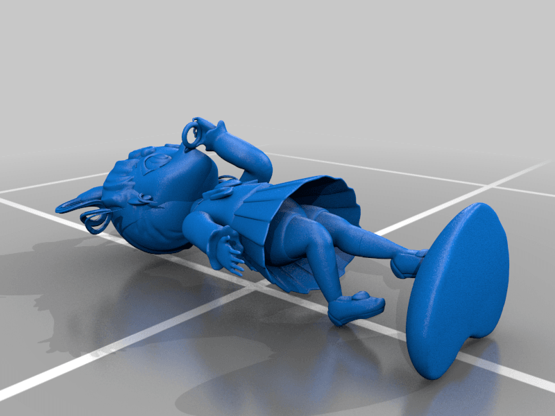 Sailor moon - ChibiChibi Doughtnut 3d model
