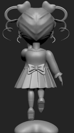 Sailor moon - ChibiChibi Doughtnut 3d model