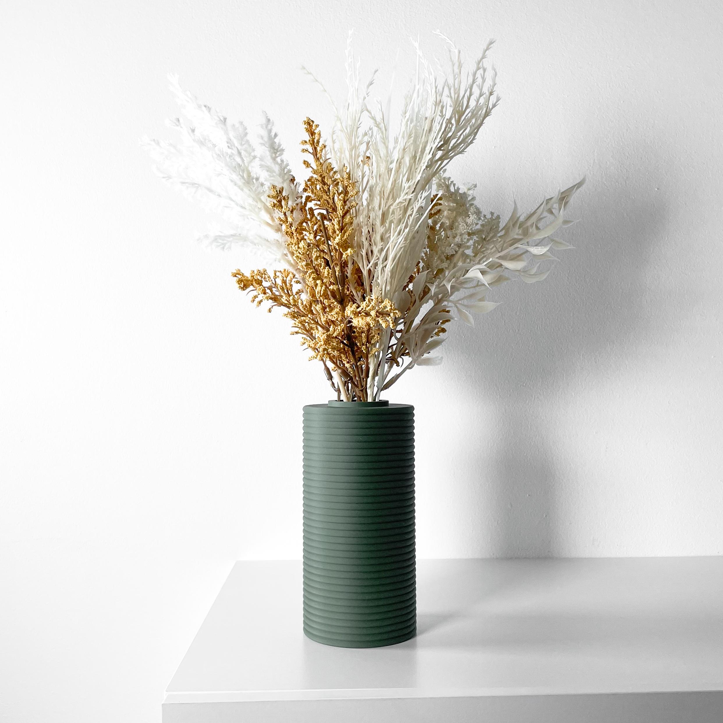 The Tolivra Vase, Modern and Unique Home Decor for Dried and Flower Arrangements  | STL File.stl 3d model