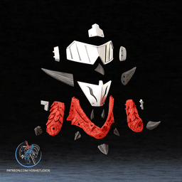 Rathalos helmet 3d Printer File STL 3d model