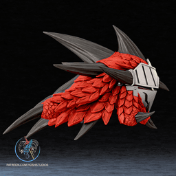 Rathalos helmet 3d Printer File STL 3d model