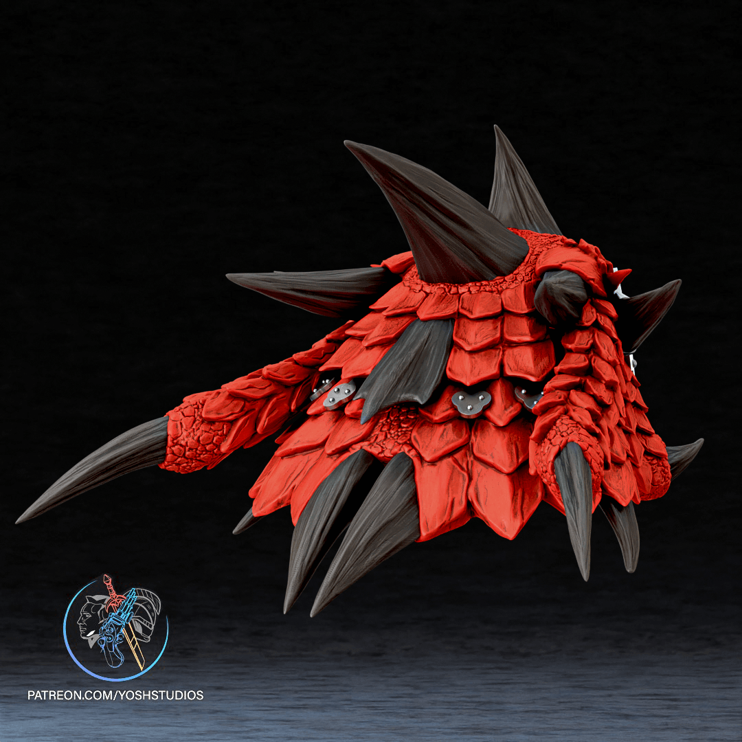 Rathalos helmet 3d Printer File STL 3d model