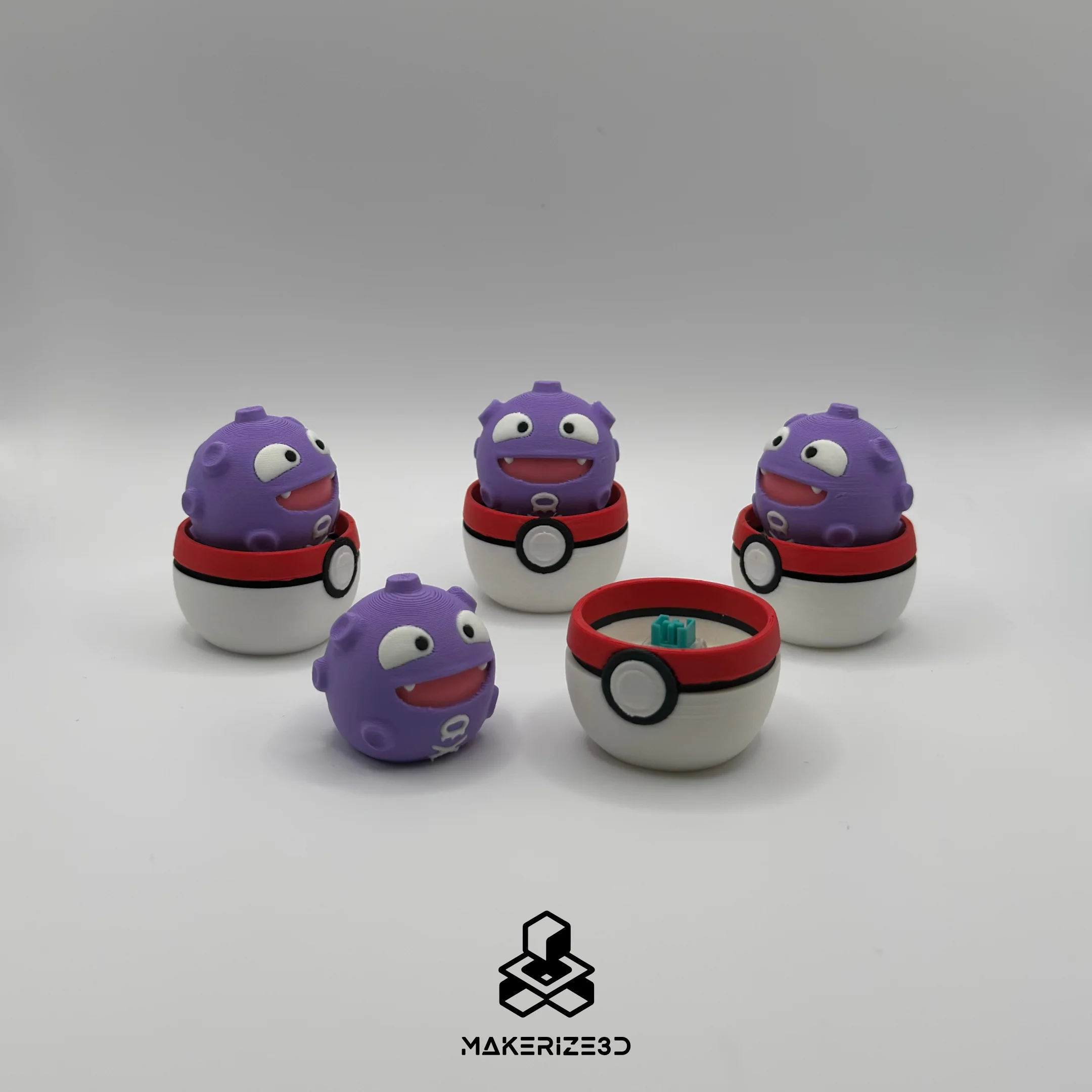 Koffing Clicker 3d model
