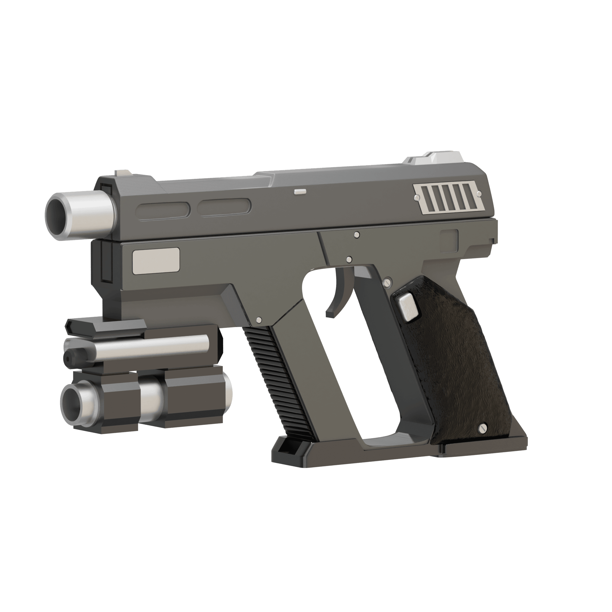 Helldivers 2 P2 Peacemaker Pistol 3d model