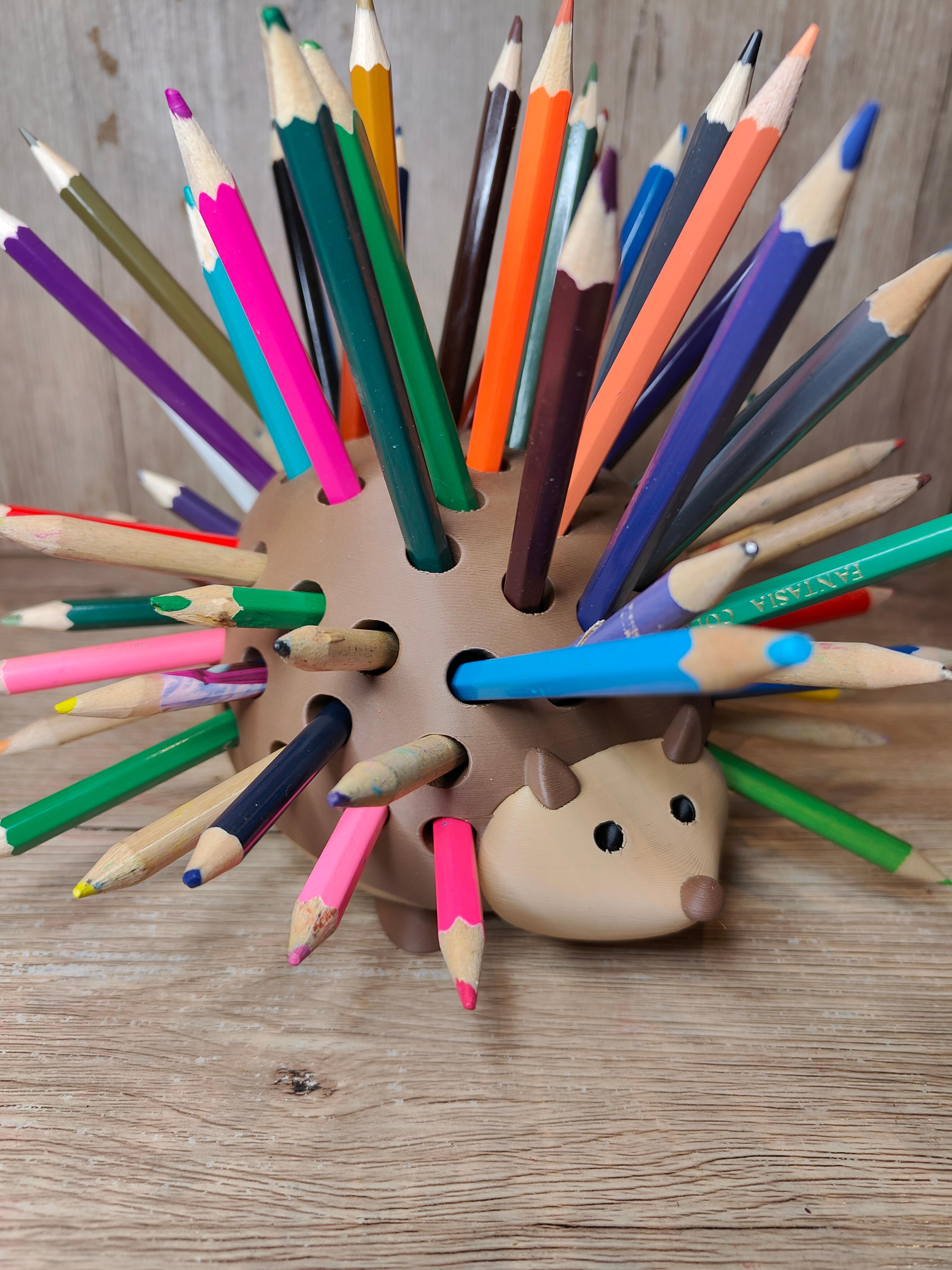Pencil Hedgehog 3d model