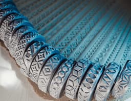 Stamp Wheels for Clay โ Geometric Patterns 3d model