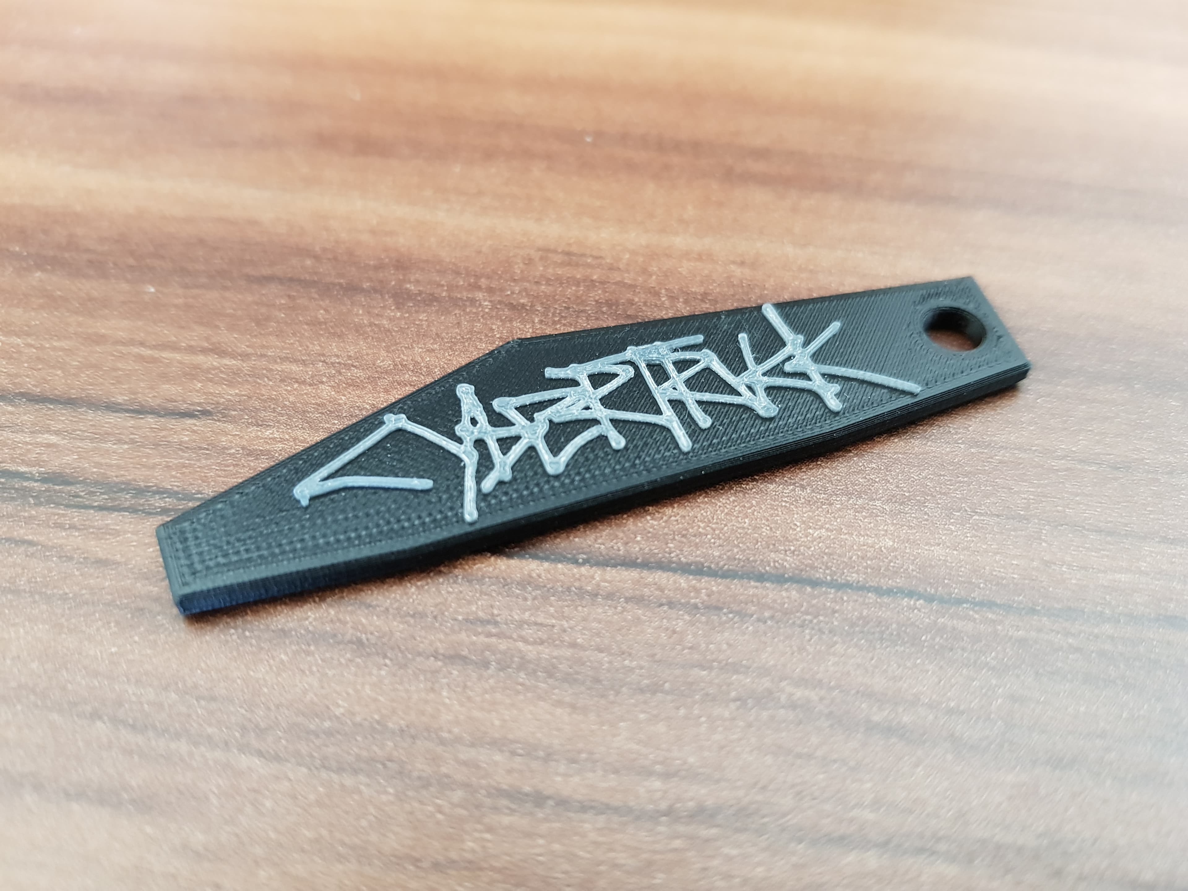 Tesla Cybertruck Keychain - Design 1 3d model