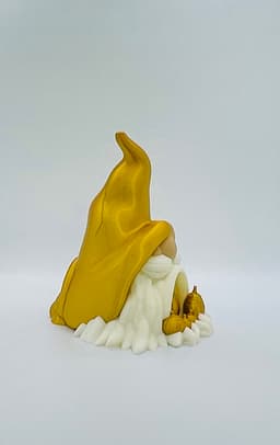 Pumpkin Cutout Gnome 3d model