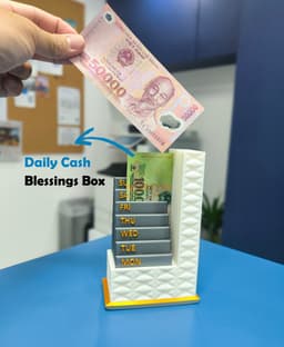 Daily Cash Blessings Box 3d model