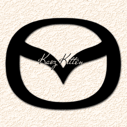 Mazda Auto Logo Car Symbol Wall Art Home Decor 3d model