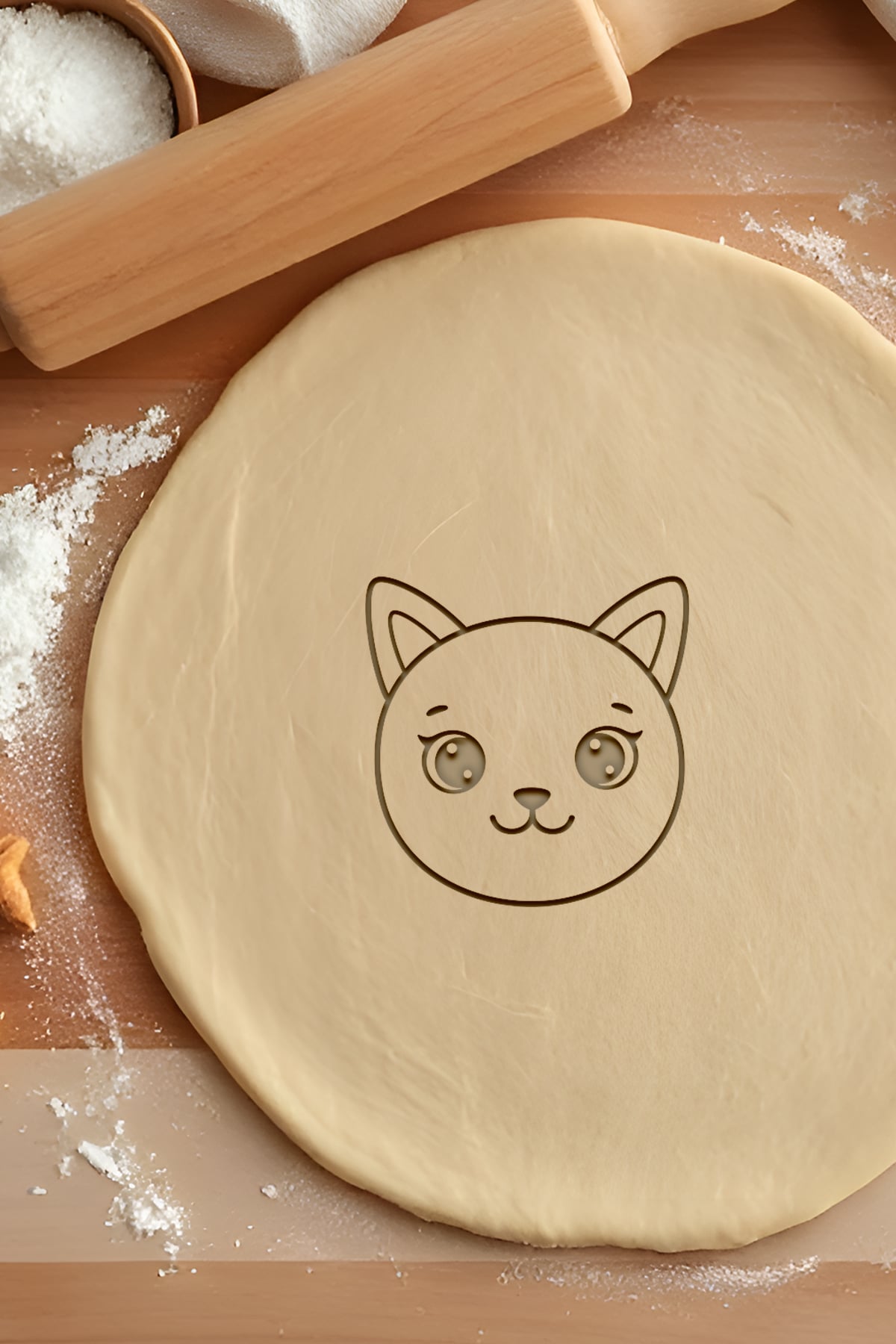 Cat Cookie Cutter, Biscuit Cutter 3d model