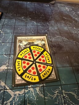 Pizza +1/+1 Counter for TMNTxMTG 3d model