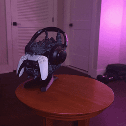 Dragon Bust Accessory Stand - Moveable Jaw Version 3d model