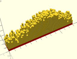 3D Elevation graph (great for "daily by year" data) 3d model