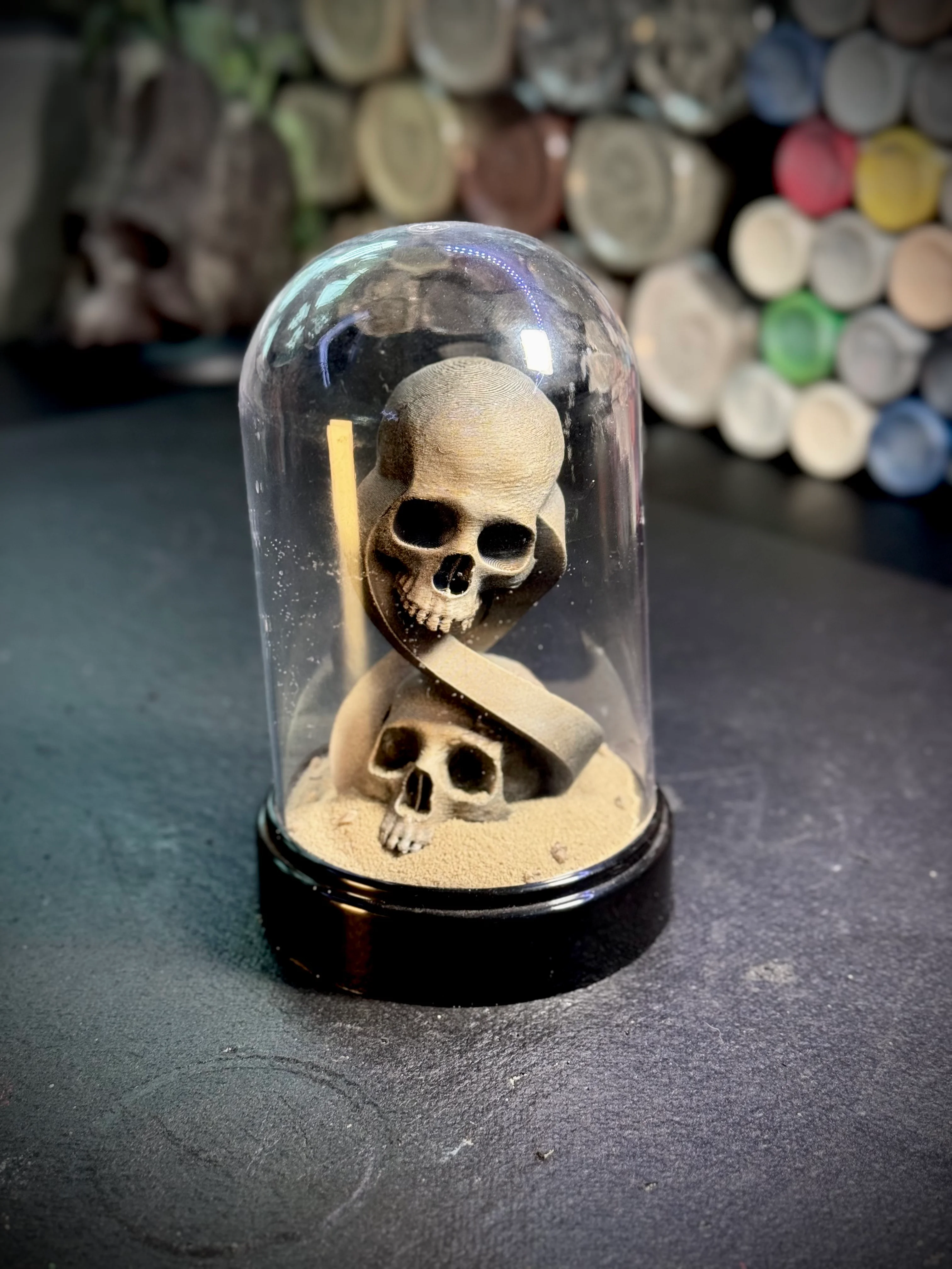 Sands of mortality - Skull decor 3d model