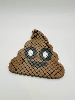 Floppy Poop Emoji! 3d model