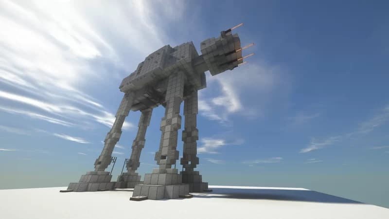 Minecraft AT-AT Walker 3d model