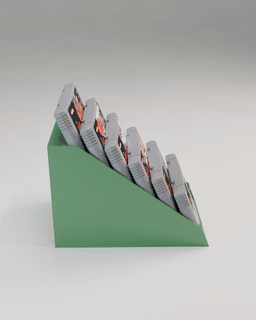 Super FAMICO Modular Storage Rack 3d model