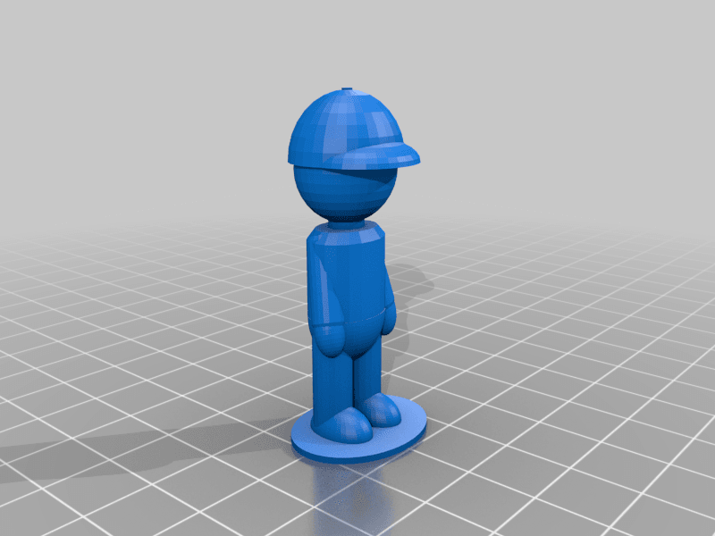 construction worker model 3d model