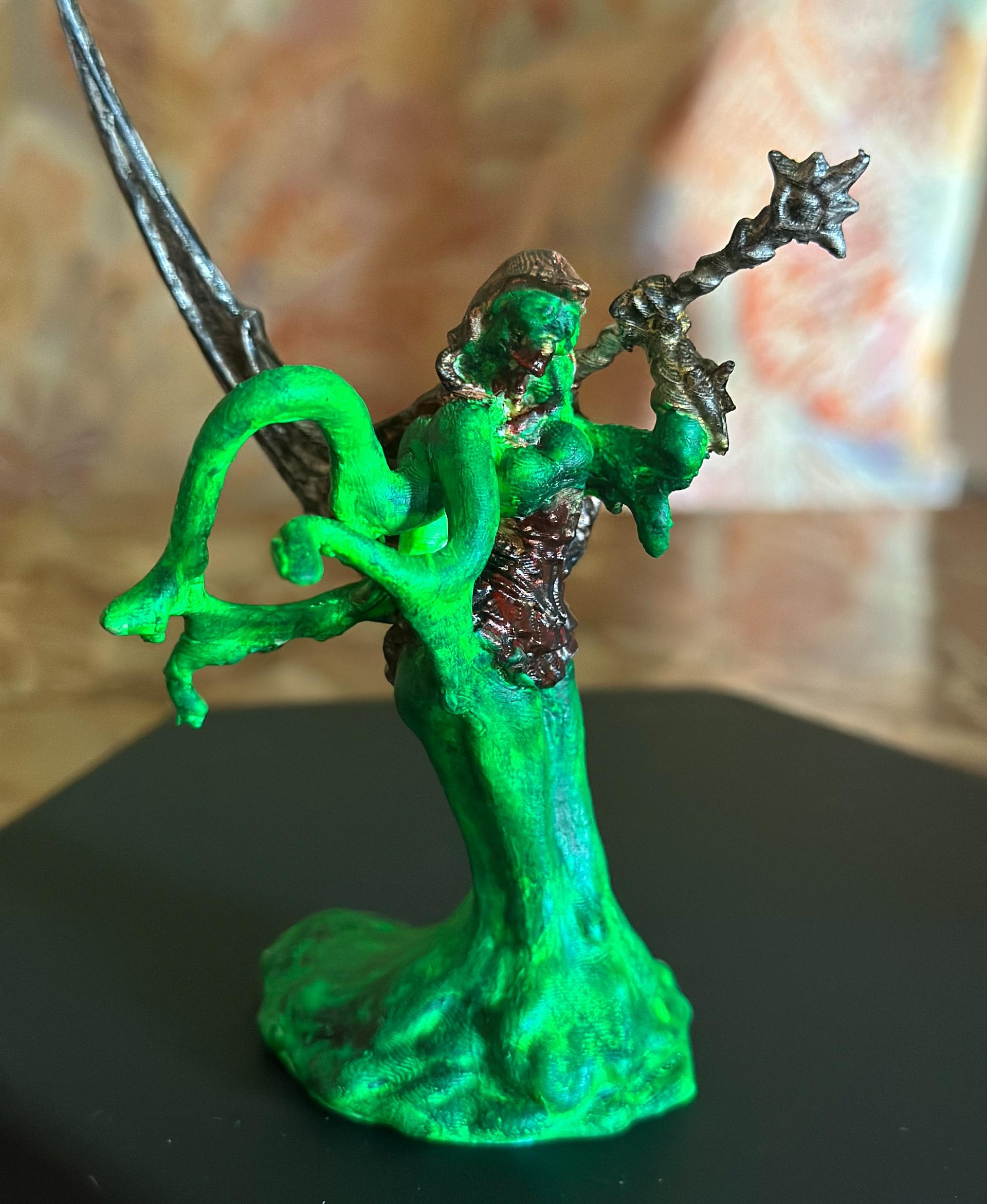 Gelatinous Slime Reaper - Printed on a Bambu X1 Carbon and painted. LOVE how this turned out! - 3d model