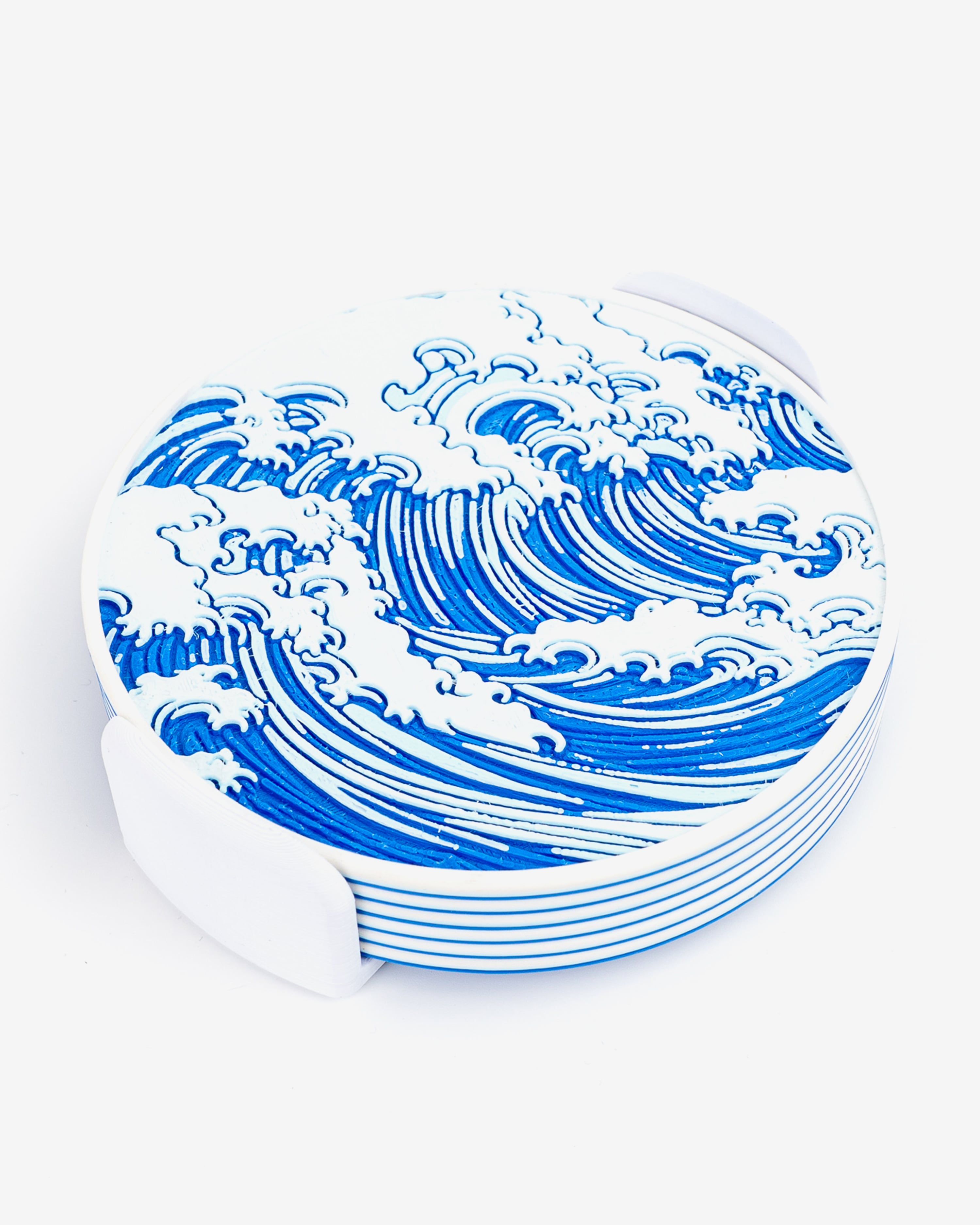 Wave Coasters 3d model