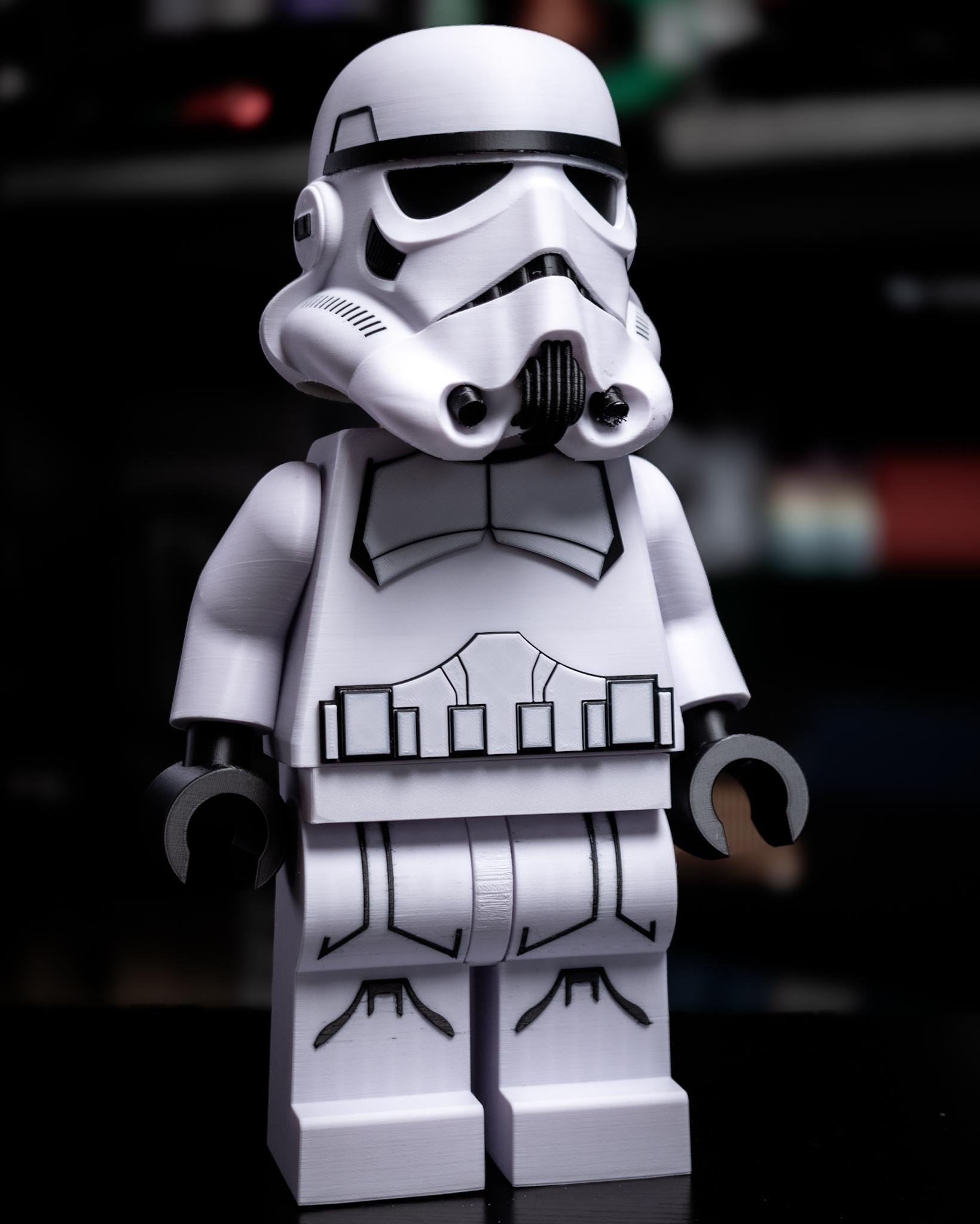 650% Lego Stormtrooper 3d model