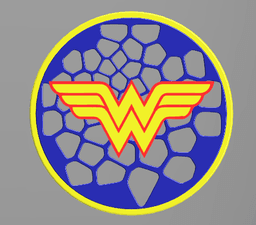 DC Coaster set.3mf 3d model