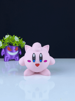 Jigglypuff Kirby - Multipart 3d model