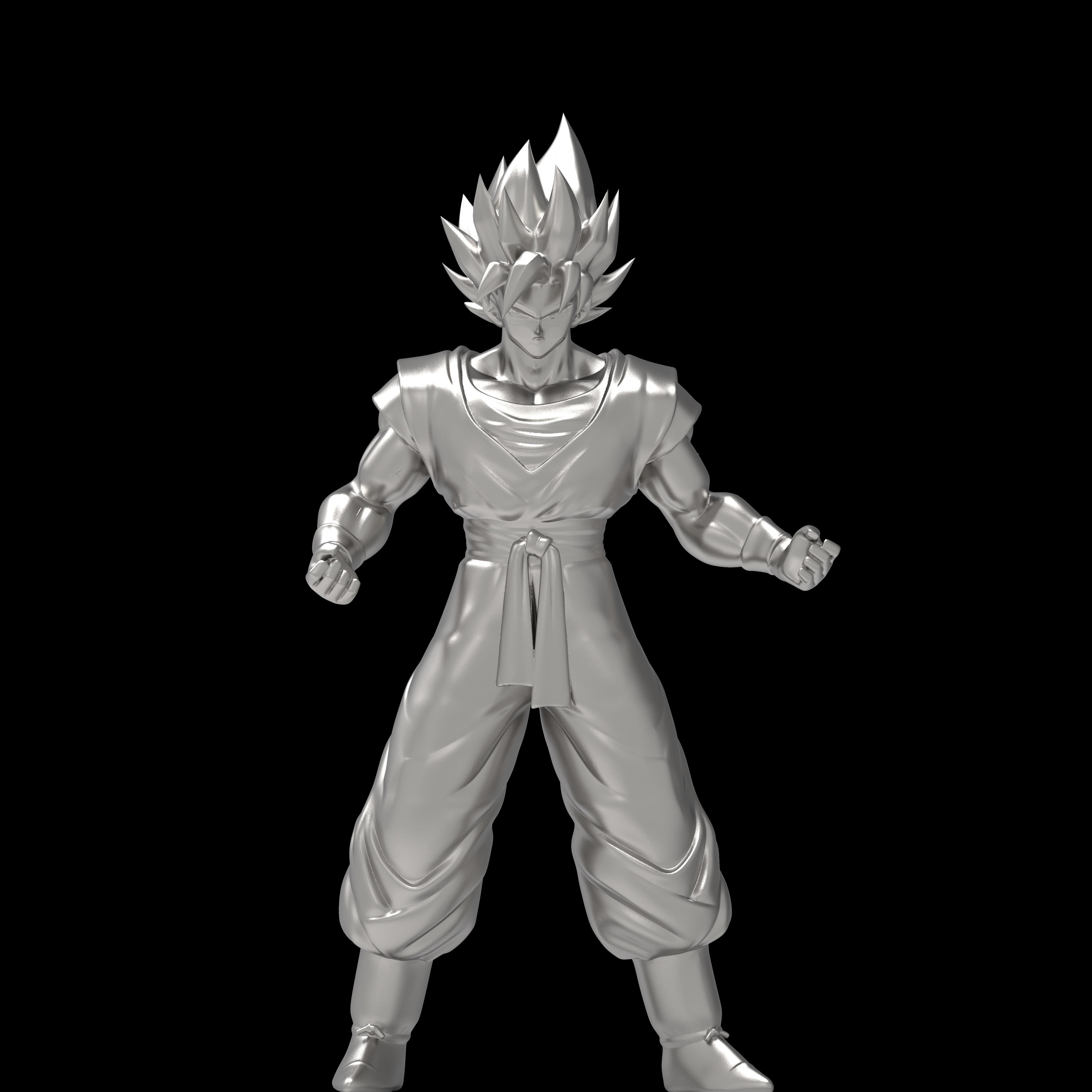 Goku.stl 3d model