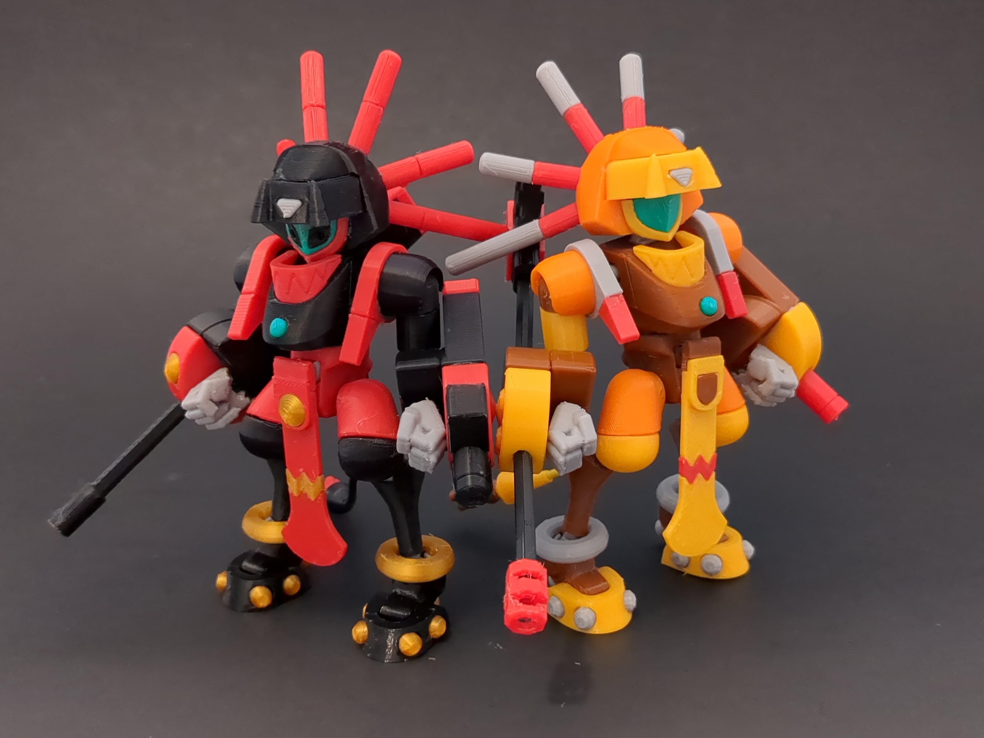 Maasai Moran and Maasai Laibon 3d model