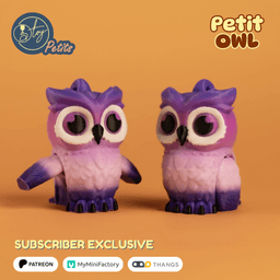 Petit Owl 3d model