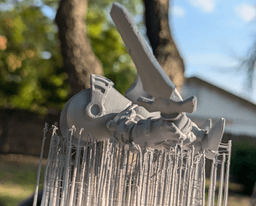 Spray Painting Stand 3d model