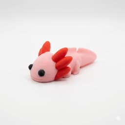 MiniMonster#2 Baby Axolotl Flexi Articulated 3d model