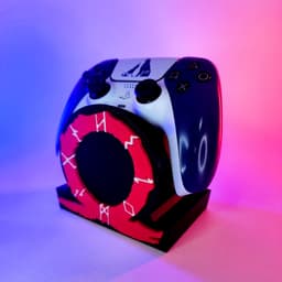 GOD OF WAR LOGO - CONTROLLER HOLDER 3d model