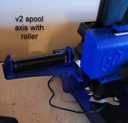 Side Spool System for Artillery Sidewinder X2 3d model