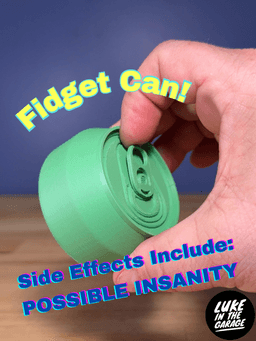 Pocket Sized Fidget Can! 3d model