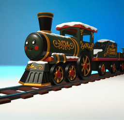 Holiday Express Train – Wiggle Budz – Holiday Collection 3d model