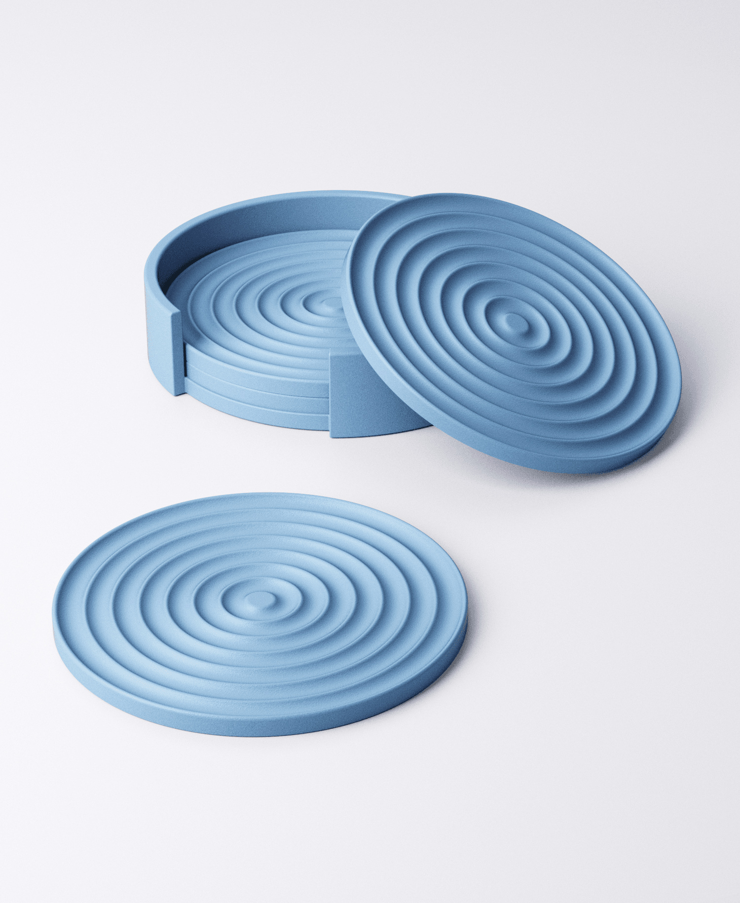 Coaster Set Type 8 3d model