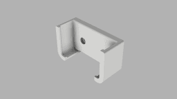 Philips Hue Bridge Pro Wall Mount | Smart Home Bracket | Zigbee Hub Accessory 3d model