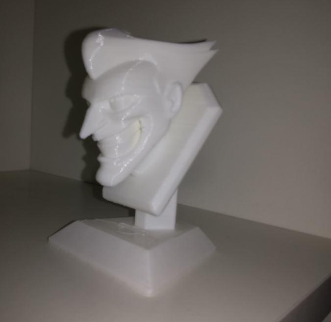 Joker Head. Mark Hamill version 3d model