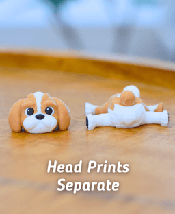 Ludo Havanese -Articulated Fidget Dog 3d model