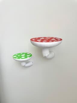 Mushroom Floating Shelf Decor /3MF 3d model