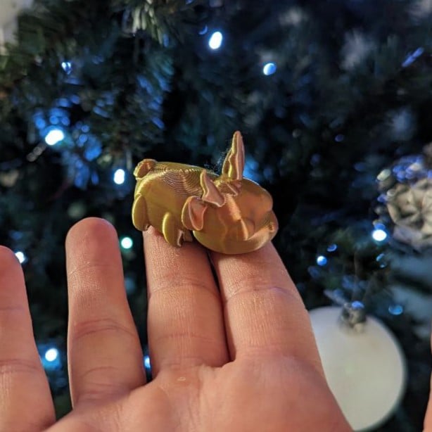 Flexi Elder Deer 3d model