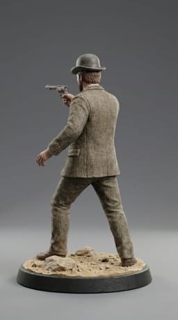 THE OLD WEST - THE PINKERTON I - THE LAWMEN COLLECTION (3D - 50MM STL) 3d model